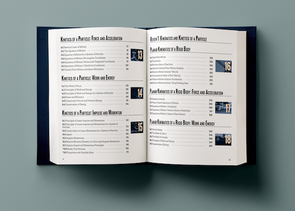 Table of Contents Mockup